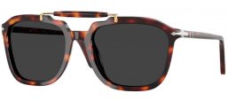 Gafas de Sol - Persol - PO0203S - 24/48 HAVANA // BLACK POLARIZED