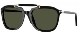 Gafas de Sol - Persol - PO0203S - 95/31 BLACK // GREEN