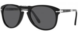 Gafas de Sol - Persol - PO0714SM STEVE MCQUEEN - 95/B1 BLACK // DARK GREY