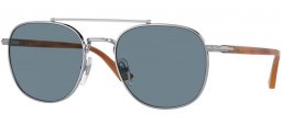 Gafas de Sol - Persol - PO1006S - 518/56 SILVER // LIGHT BLUE