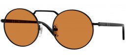 Gafas de Sol - Persol - PO1019S - 107853 SEMI SHINY BLACK // YELLOW BROWN