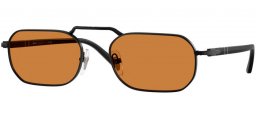 Gafas de Sol - Persol - PO1020S - 107853  SEMI SHINY BLACK // YELLOW BROWN