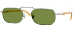 Gafas de Sol - Persol - PO1020S - 518/4E SILVER // LIGHT GREEN