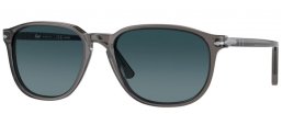 Sunglasses - Persol - PO3019S - 1196S3  TRANSPARENT GREY // BLUE GRADIENT POLARIZED