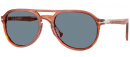 Gafas de Sol - Persol - PO3235S - 96/56 TERRA DI SIENA // LIGHT BLUE