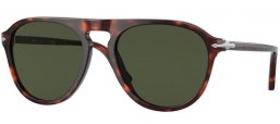 Gafas de Sol - Persol - PO3302S - 24/31 HAVANA // GREEN