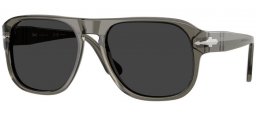 Gafas de Sol - Persol - PO3310S JEAN - 110348  SMOKE // BLACK POLARIZED