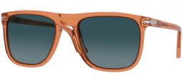 Gafas de Sol - Persol - PO3336S - 1213S3  TRANSPARENT BROWN // DARK BLUE GRADIENT POLARIZED