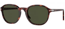 Gafas de Sol - Persol - PO3343S - 24/31 HAVANA // GREEN