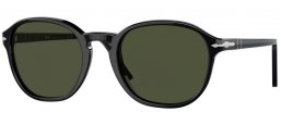 Gafas de Sol - Persol - PO3343S - 95/31 BLACK // GREEN