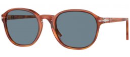 Gafas de Sol - Persol - PO3343S - 96/56 TERRA DI SIENA // LIGHT BLUE