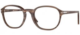 Lunettes de vue - Persol - PO3343V - 1208 STRIPED BROWN