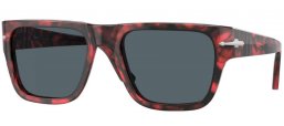 Gafas de Sol - Persol - PO3348S - 1212R5  HAVANA RED // DARK BLUE