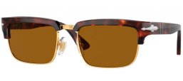 Sunglasses - Persol - PO3354S - 24/33 TORTOISE BROWN GOLD // BROWN