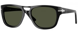 Sunglasses - Persol - PO3366S - 95/31 BLACK // GREEN