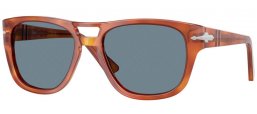 Lunettes de soleil - Persol - PO3366S - 96/56  TERRA DI SIENA // BLUE