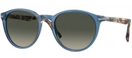 Gafas de Sol - Persol - PO3152S - 120271  TRANSPARENT NAVY BLUE // GREY GRADIENT