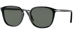 Gafas de Sol - Persol - PO3186S - 95/58 BLACK // GREEN POLARIZED