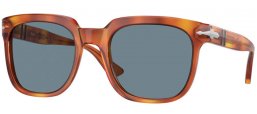 Gafas de Sol - Persol - PO3323S - 96/56 TERRA DI SIENA // LIGHT BLUE ANTIREFLECTION