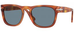 Gafas de Sol - Persol - PO3333S - 96/56 TERRA DI SIENA // LIGHT BLUE ANTIREFLECTION