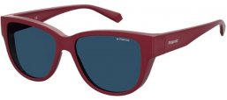 Lunettes de soleil - Polaroid Ancillaries - PLD 9013/S - C9A (C3) RED // GREY POLARIZED