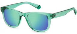 Frames Junior - Polaroid Junior - PLD 8009/N/NEW - 1ED (5Z) GREEN // GREY MIRROR GREEN POLARIZED