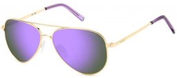 Gafas Junior - Polaroid Junior - PLD 8015/N - HZJ (MF) GOLD LILAC // VIOLET MIRROR POLARIZED