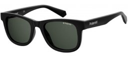 Frames Junior - Polaroid Junior - PLD 8009/N/NEW - 807 (M9) BLACK // GREY POLARIZED