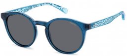 Gafas Junior - Polaroid Junior - PLD 8061/S - ZX9 (M9) BLUE AZURE // GREY POLARIZED