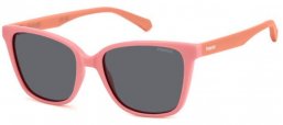 Gafas Junior - Polaroid Junior - PLD 8062/S - 35J (M9) PINK // GREY POLARIZED