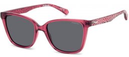 Gafas Junior - Polaroid Junior - PLD 8062/S - 8CQ (M9) CHERRY // GREY POLARIZED