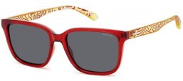 Gafas Junior - Polaroid Junior - PLD 8063/S - AHY (M9) RED YELLOW // GREY POLARIZED