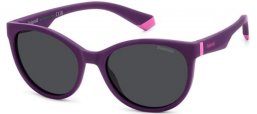 Gafas Junior - Polaroid Junior - PLD 8065/S - B3V (M9) VIOLET // GREY POLARIZED