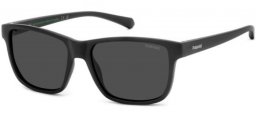 Gafas Junior - Polaroid Junior - PLD 8067/S - 003 (M9) MATTE BLACK // GREY POLARIZED