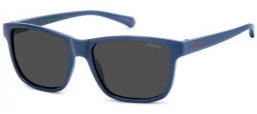 Gafas Junior - Polaroid Junior - PLD 8067/S - PJP (M9) BLUE // GREY POLARIZED