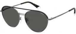 Gafas de Sol - Polaroid - PLD 2107/S/X - KJ1 (M9) DARK RUTHENIUM // GREY POLARIZED