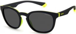 Gafas de Sol - Polaroid - PLD 2127/S - 71C (M9) BLACK YELLOW // GREY POLARIZED