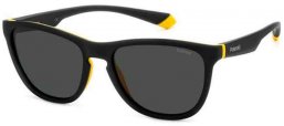 Lunettes de soleil - Polaroid - PLD 2133/S - 71C (M9) BLACK YELLOW // GREY POLARIZED