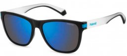 Gafas de Sol - Polaroid - PLD 2138/S - 0VK (5X) MATTE BLACK BLUE // BLUE MIRROR POLARIZED