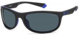 Gafas de Sol - Polaroid - PLD 2154/S - 0VK (C3) MATTE BLACK BLUE // BLUE POLARIZED