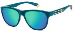 Gafas de Sol - Polaroid - PLD 2156/S - ZI9 (5Z) TEAL // GREY MIRROR GREEN POLARIZED