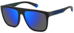 Gafas de Sol - Polaroid - PLD 2162/S - 0VK (5X) MATTE BLACK BLUE // BLUE MIRROR POLARIZED