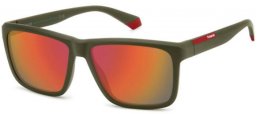 Gafas de Sol - Polaroid - PLD 2164/S - TBO (OZ) MILITARY GREEN // RED MIRROR POLARIZED