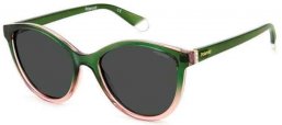 Gafas de Sol - Polaroid - PLD 4133/S/X - IWB (M9) GREEN PINK // GREY POLARIZED