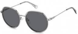 Gafas de Sol - Polaroid - PLD 4160/G/S/X - 6LB (M9) RUTHENIUM // GREY POLARIZED