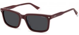 Gafas de Sol - Polaroid - PLD 4174/S/X - LHF (M9) BURGUNDY // GREY POLARIZED