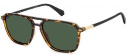 Gafas de Sol - Polaroid - PLD 4182/S/X - 086 (UC) HAVANA // GREEN POLARIZED