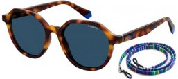 Gafas de Sol - Polaroid - PLD 6111/S - IPR (C3) HAVANA BLUE // GREY POLARIZED