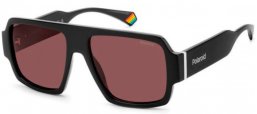 Gafas de Sol - Polaroid - PLD 6209/S/X - 807 (KL) BLACK // VIOLET POLARIZED