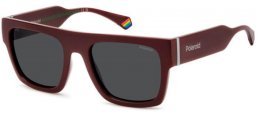 Gafas de Sol - Polaroid - PLD 6224/S/X - LHF (M9) BURGUNDY // GREY POLARIZED